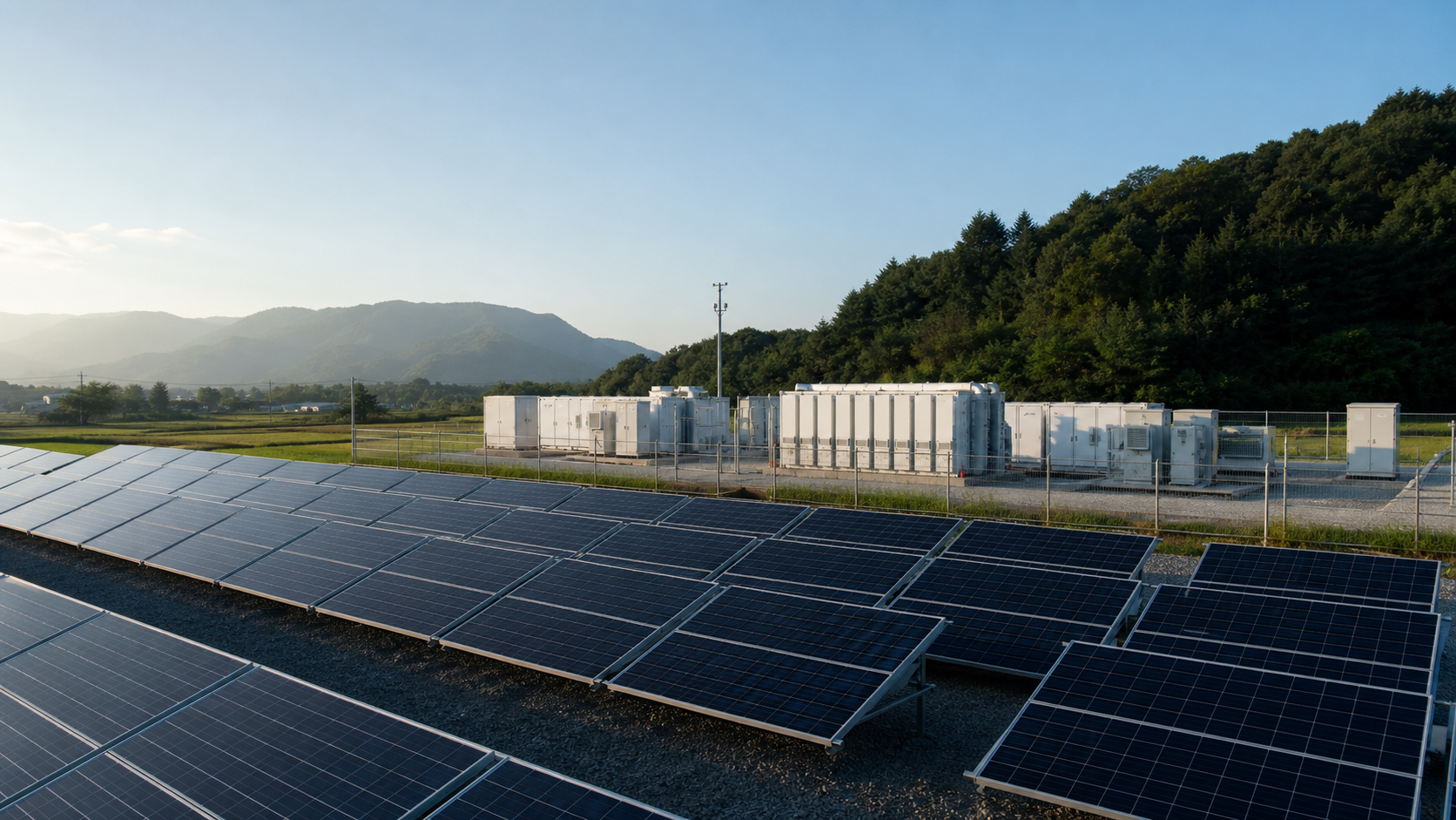 太陽光発電設備のイメージ